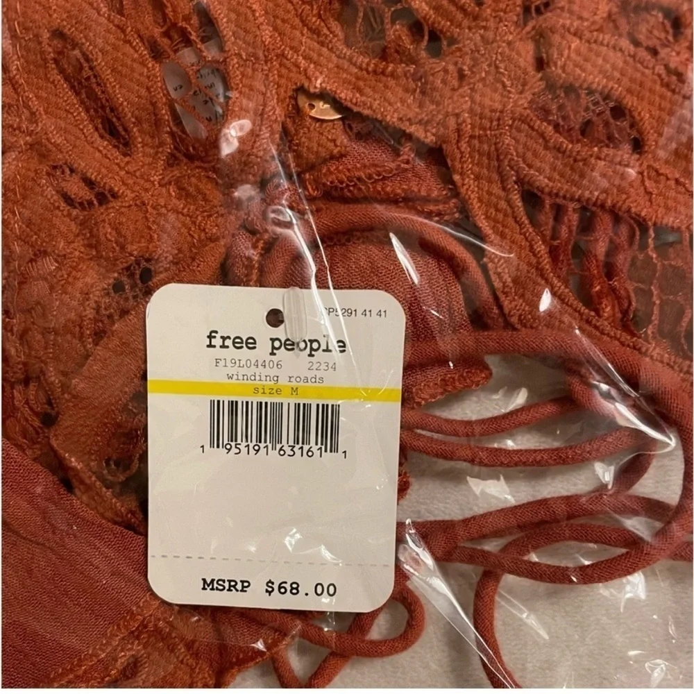 NWT Free People Adella Cami in Winding Roads Size M,#18
